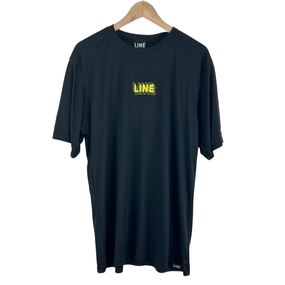 Line Skis‎ Streetwear Athletic Black Graphic Tee